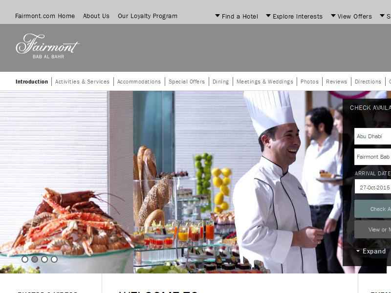 Fairmont Bab Al Bahr Abu Dhabi