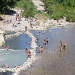 Free Baths of Petriolo, Central Italy