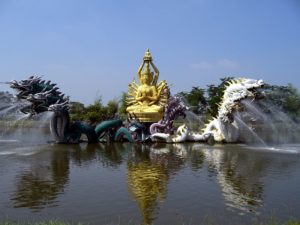 17. Bodhisattva Avalokiteshvara Fountain - Ancient City, Thailand