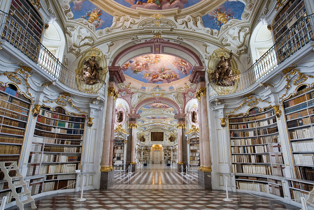 1. Admont Abbey Library, Austria