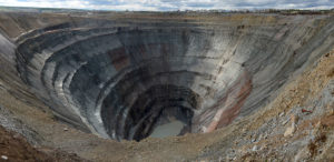 1. Mirny Diamond Mine, Russia