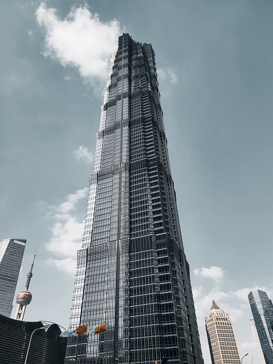 10. Jin Mao Tower, Shanghai, China