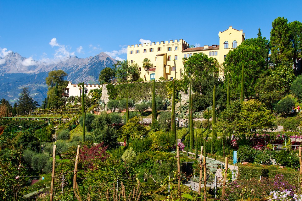 10. The Gardens of Trauttmansdorff Castle - Merano, Italy