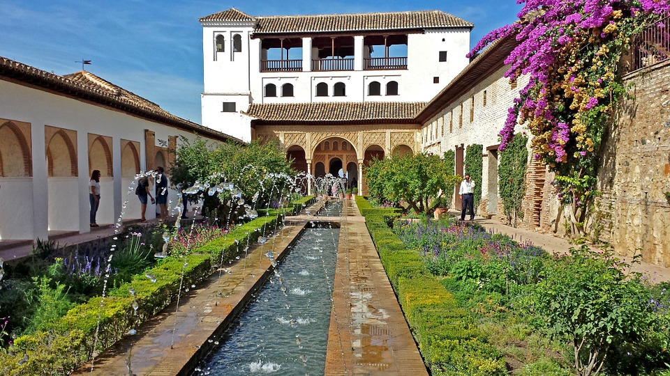 11. Generalife Gardens - Granada, Spain