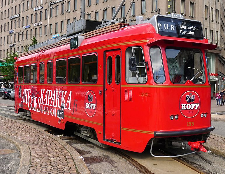 16. Spårakoff Pub Tram, Helsinki, Finland