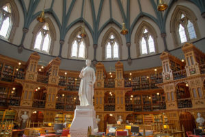 18. Library of Parliament in Ottawa, Canada