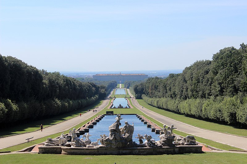 20. English Garden of the Royal Palace of Caserta - Italy