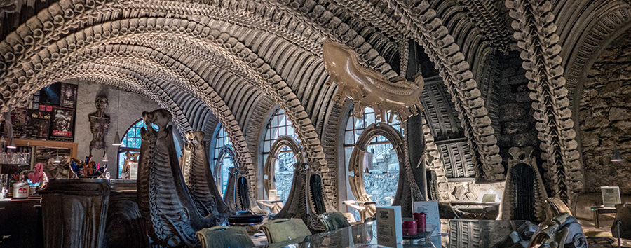 20. HR Giger Bar, Gruyères, Switzerland