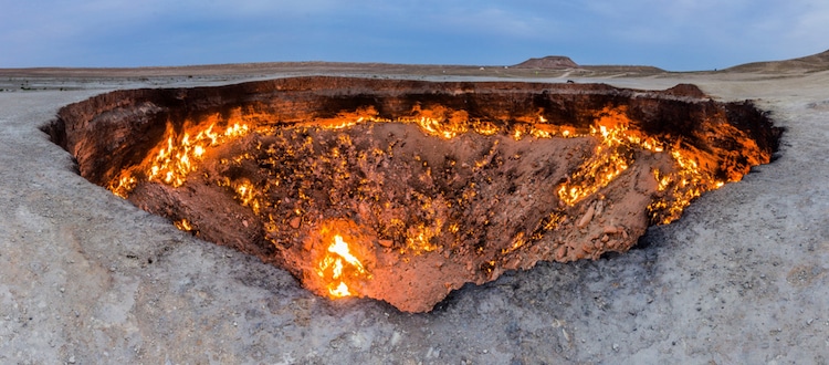 3. The Gate of Hell, Turkmenistan