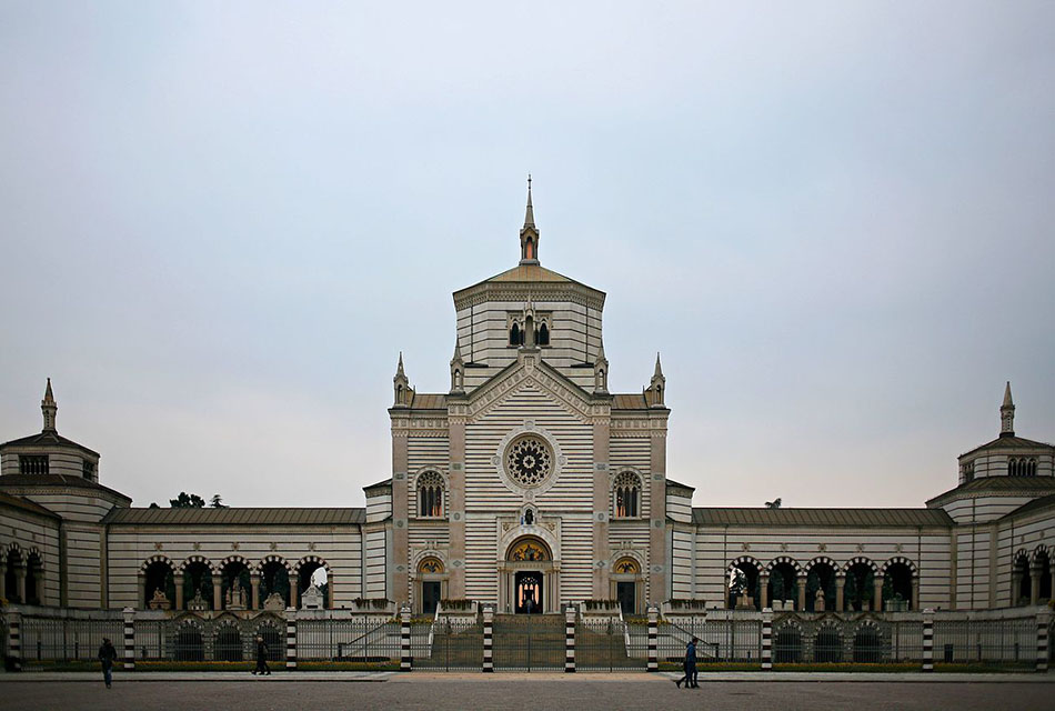 8. Monumental Cemetery of Milan, Italy