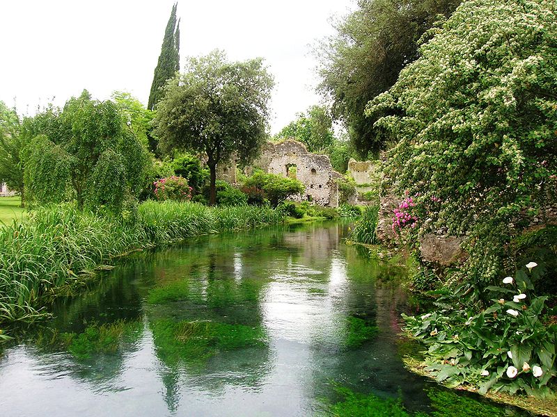 9. The Garden of Ninfa - Latina, Italy