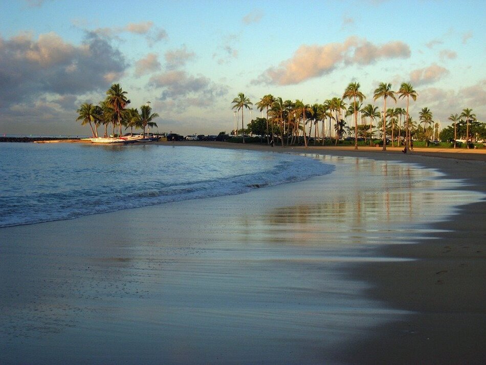 14. Waikiki Beach, Honolulu, Hawaii