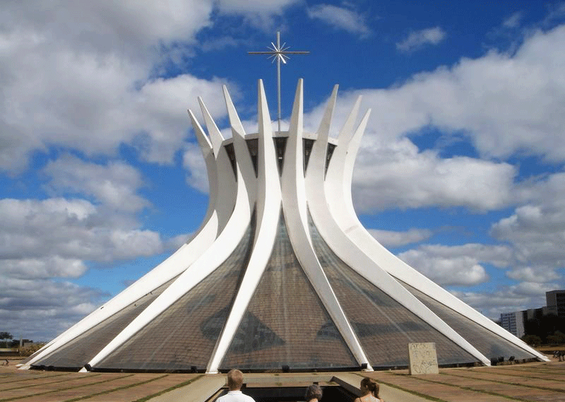 2. Cathedral of Brasilia - Brasilia, Brazil