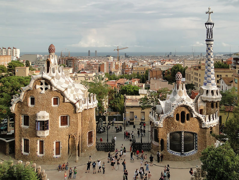 6. Park Güell - Barcelona, Spain