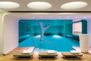 6. Spa of the Boscolo Hotel - Milan, Italy