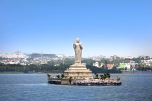 6. The Buddha of Hyderabad, India