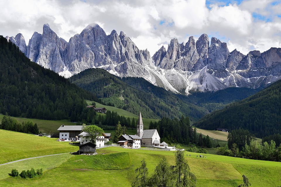 6. The Dolomites - Italy