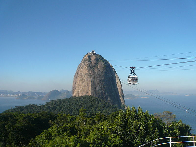7. Sugarloaf Mountain Gondola - Rio de Janeiro, Brazil