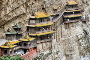 8. Xuánkōng Si or Hanging Temple - China