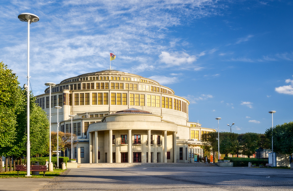 9. Hall of the Centenary - Wroclaw, Poland