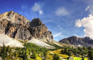 Road from Cortina to Selva, Veneto - Trentino-Alto Adige