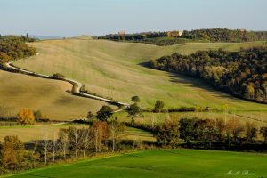 The Panoramic Road of Crete Senesi, Tuscany