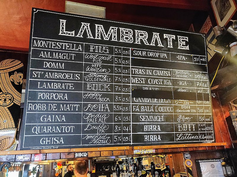 Lambrate Brewery, Milan
