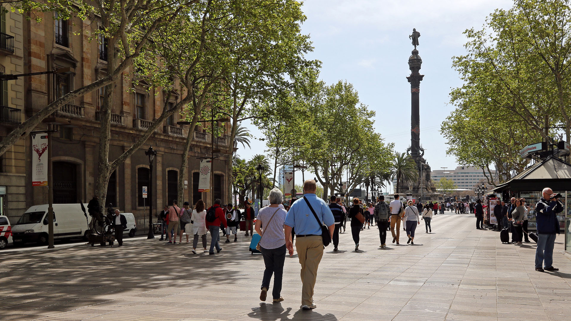 File:Spain -Barcelona, La Rambla and Mirador de Colom - panoramio.jpg - Wikimedia Commons