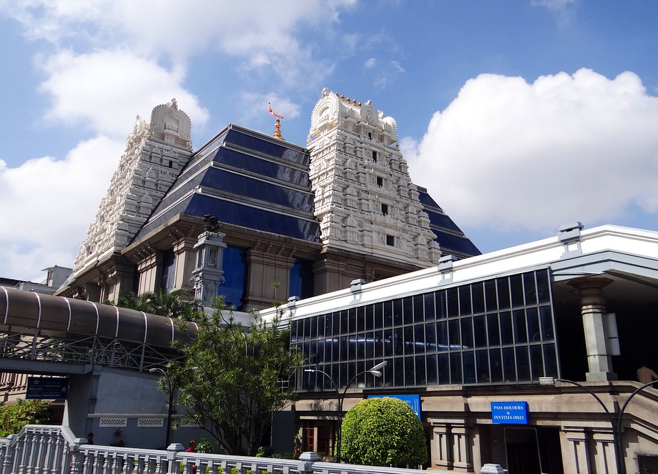 The temple of ISKCON