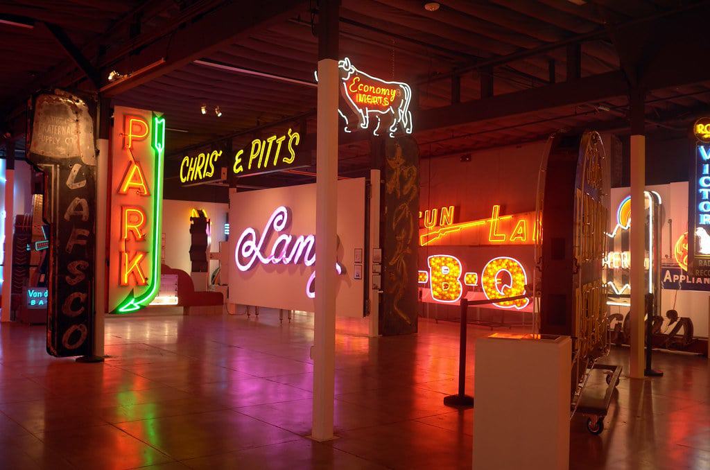 See Unique Exhibits at The Museum of Neon Art