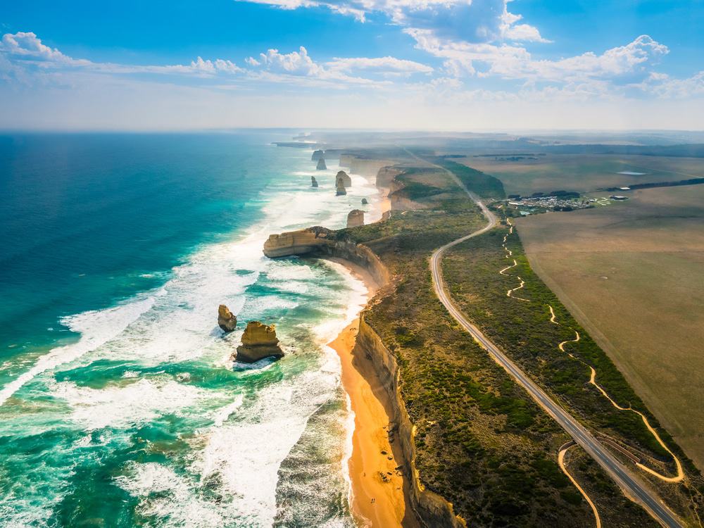 The Great Ocean Road and The Twelve Apostles