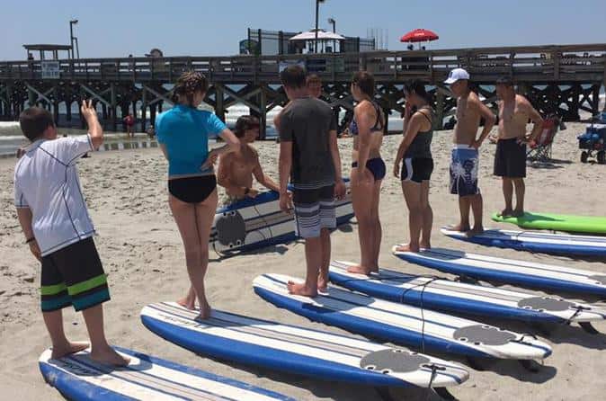 1 or 2-Hour Surf Lessons with Board