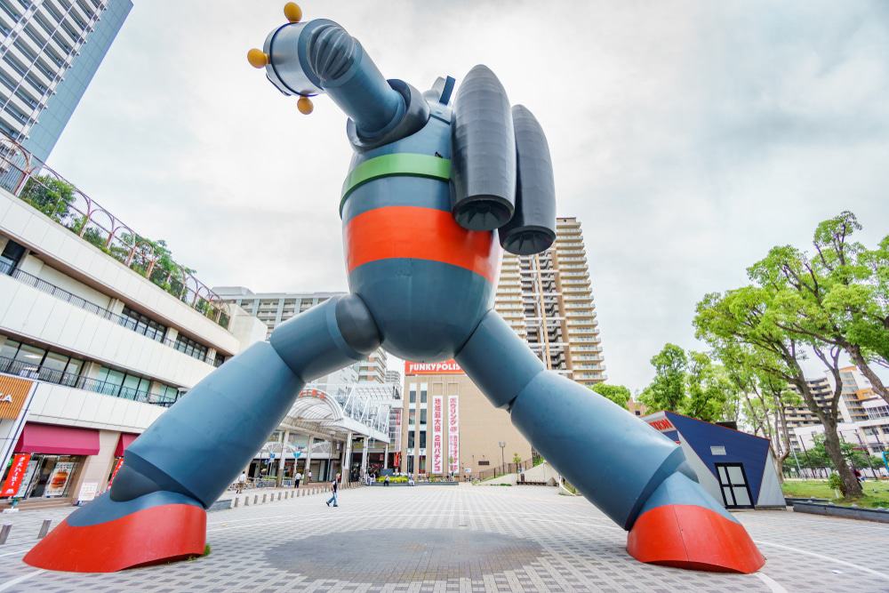 Check out the Tetsujin 28 Statue