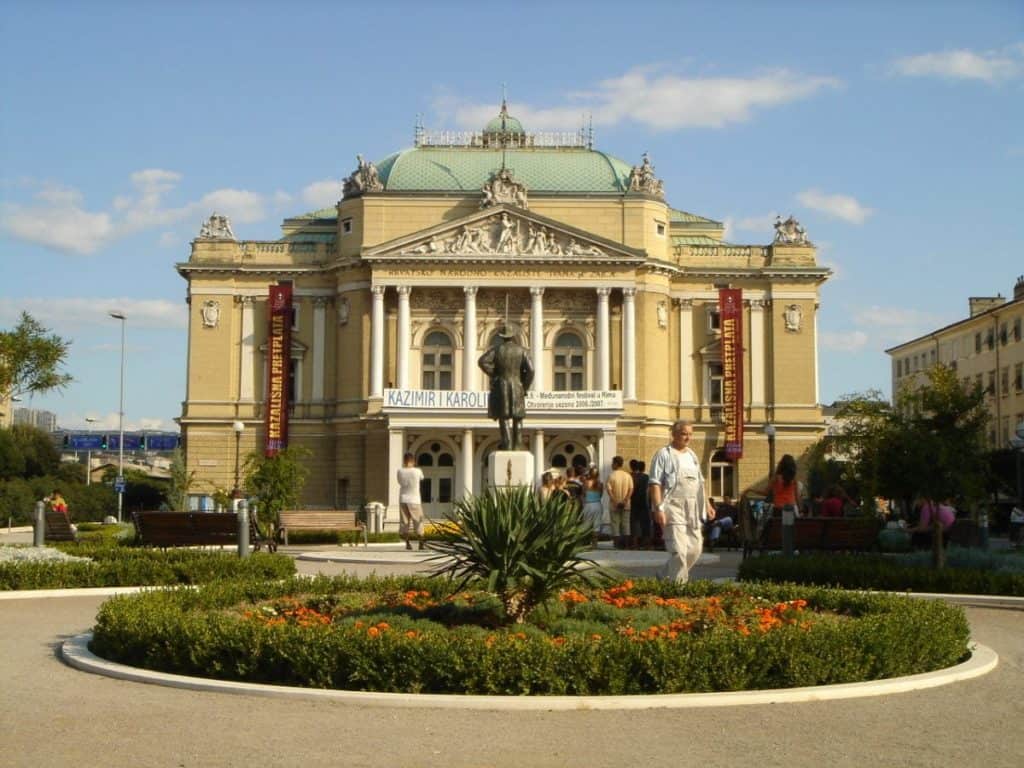 Croatian National Theatre Ivan pl. Zajc