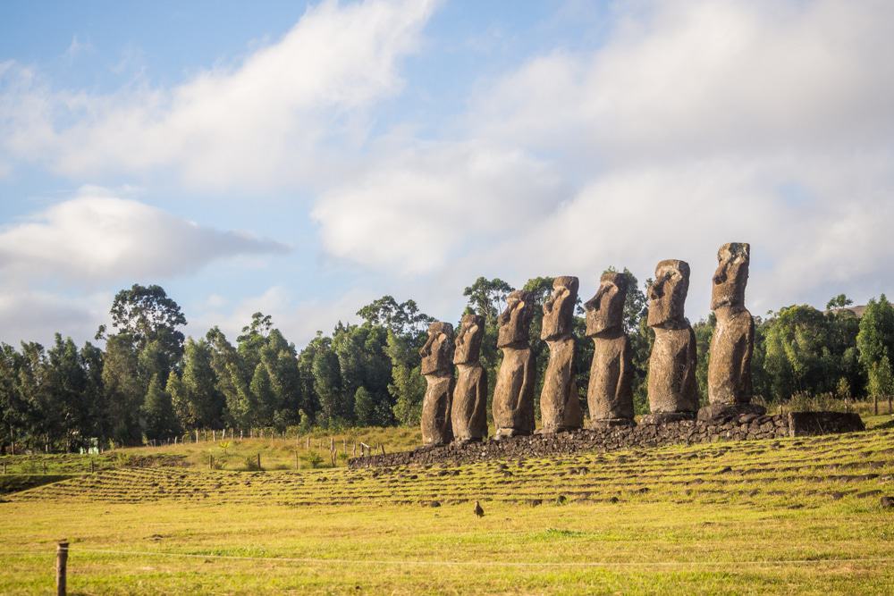 Easter Island Tour of Ahu Akivi from Hanga Roa
