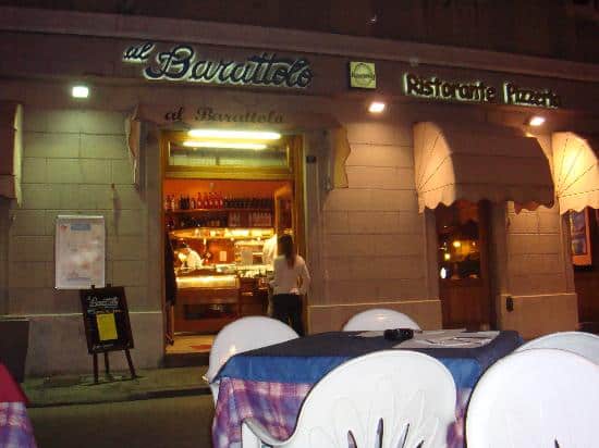 Eat a fine Italian Pizza at the Al Barattolo Restaurant