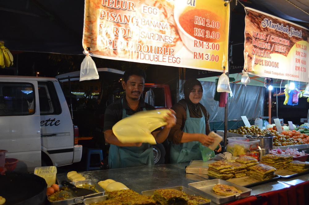 Eat at Ayer Hangat Market