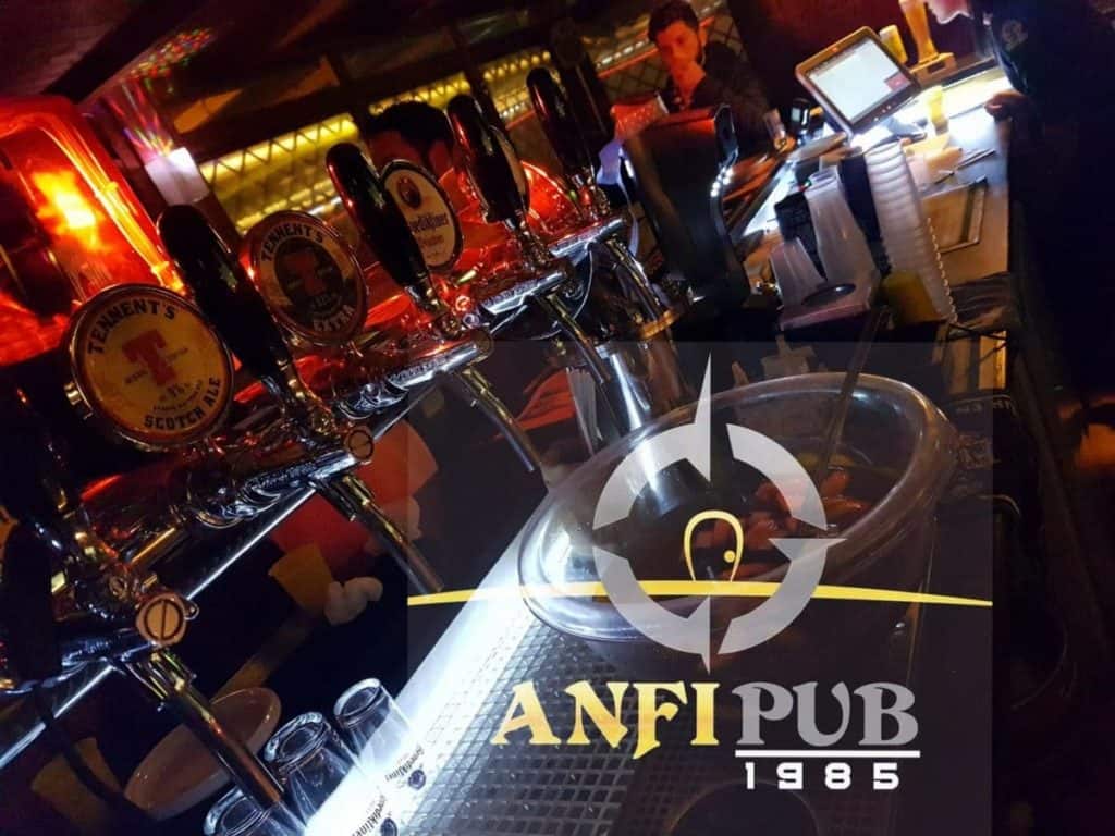 Enjoy a drink at the Anfi Pub