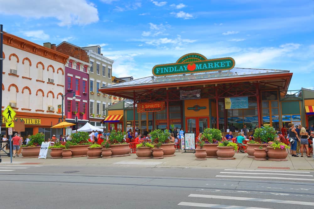 Go shopping and eating in Findlay Market