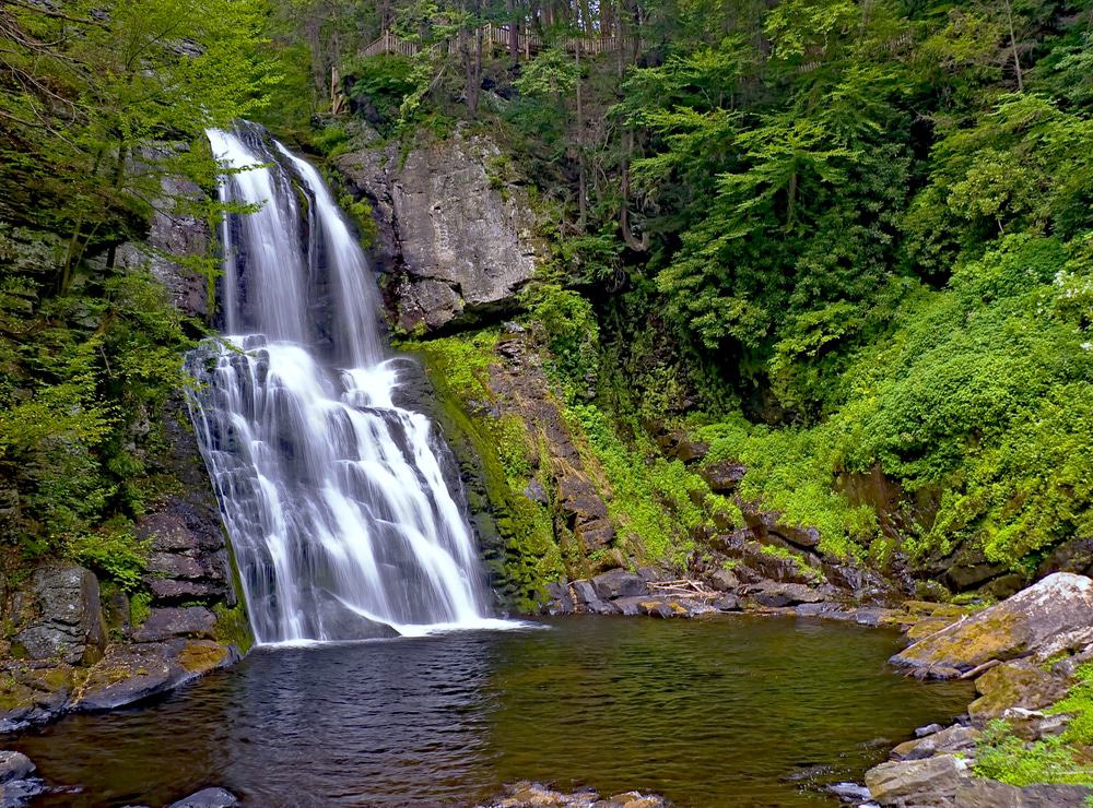 Main Falls, Bushkill Falls, Pocono Mountains