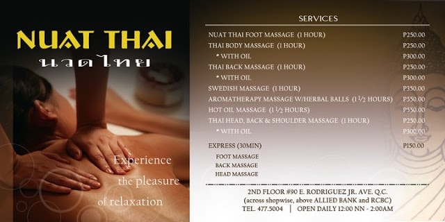 Nuat Thai Foot and Body Massage