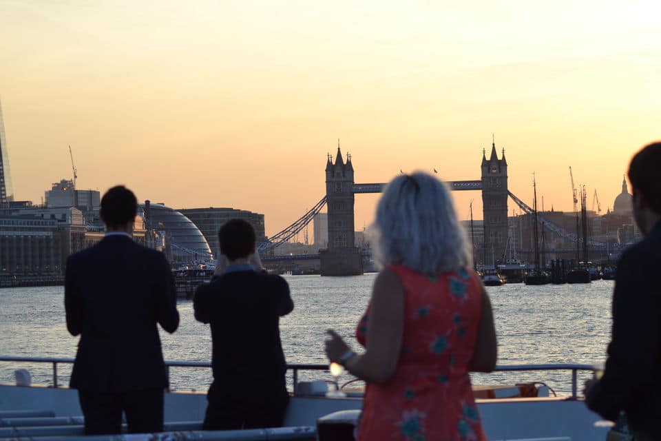 Sparkling 2-Hour River Thames Sunset Cruise in London