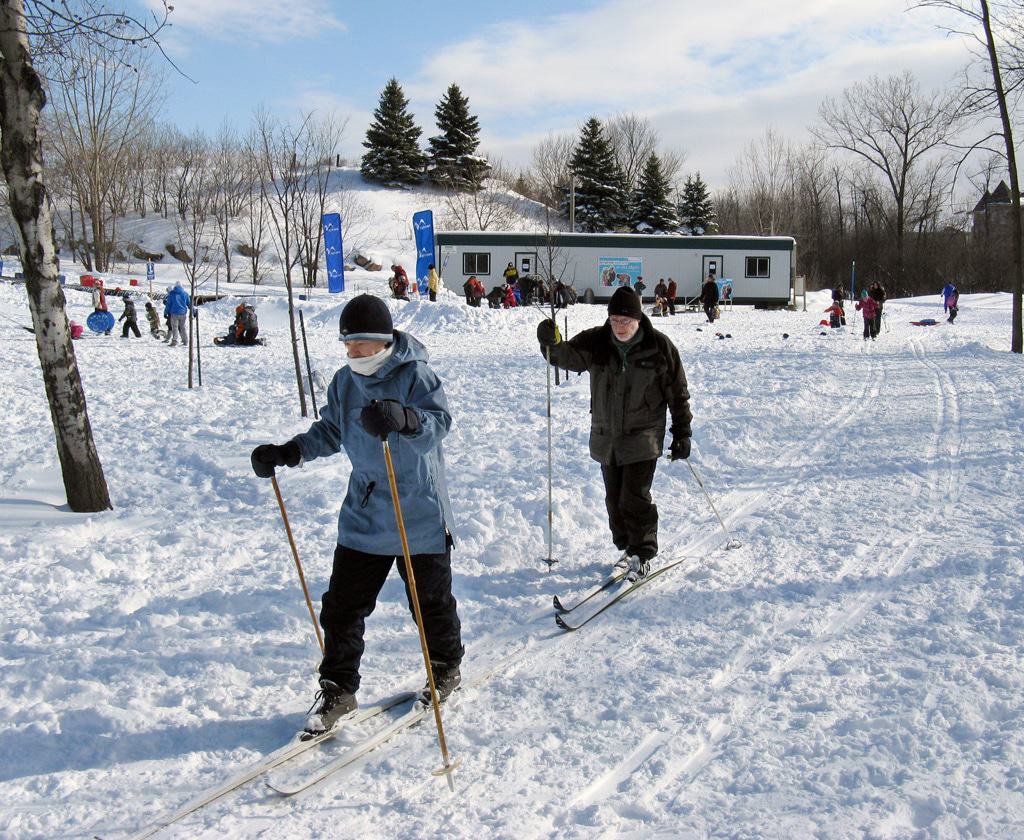 Spend a day cross-country skiing or hiking
