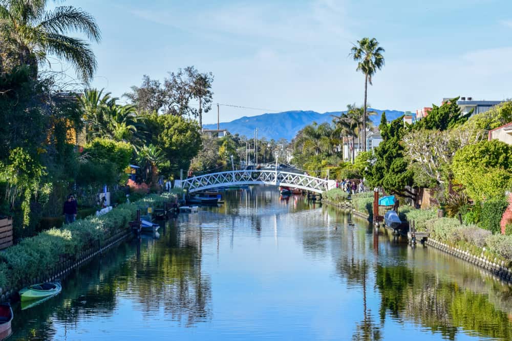 Take a Stroll Along the Venice Canals Walkway