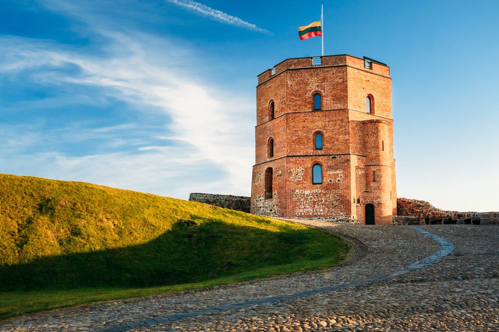 Take in the views from Gediminas Tower