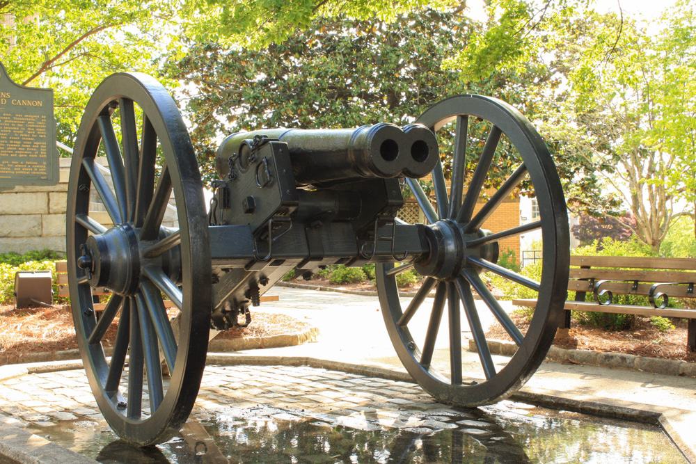 The Athens Double-Barrelled Cannon