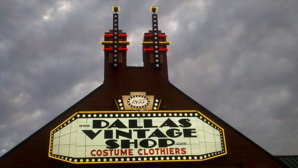 Trawl for bargain frocks at the Dallas Vintage Shop