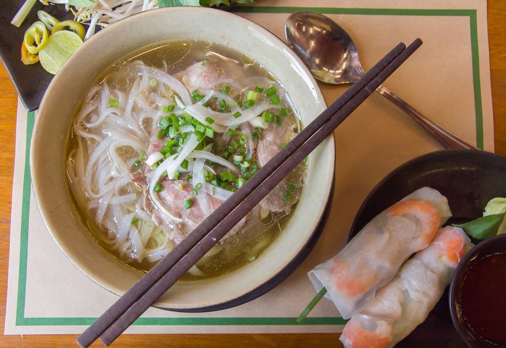 Try a bowl of pho