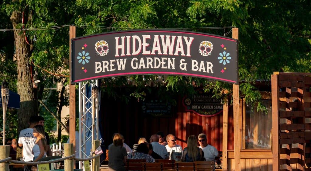 Village Green & Hideaway Brew Garden