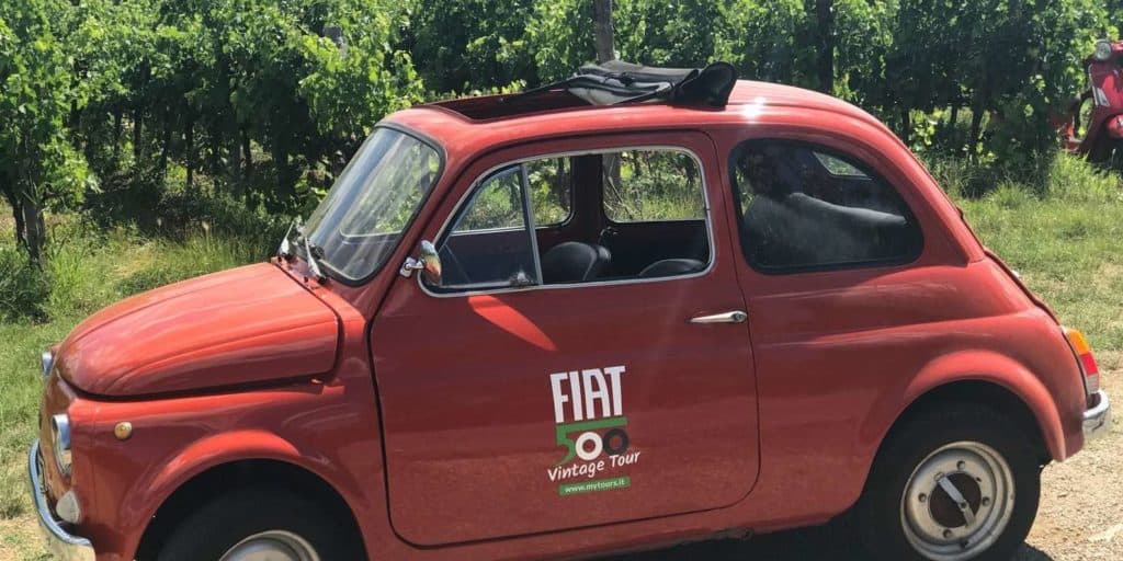 Vintage Fiat 500 Tour and Chianti Roads from Siena